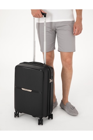 Pierre Cardin Erkek Siyah Valiz 50312938-vr046 Siyah
