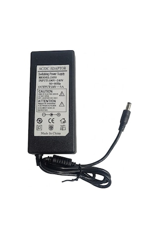 Model 2450 24v Dc, 5a Ac/dc Adaptör Model 2450 24v Dc, 5a Ac/dc Adaptör