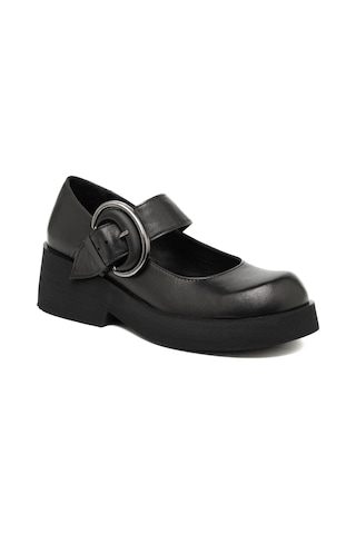 Nero Black Sneaker Günlük Kadın 25k12021 Vergelio Skin Nero Bej