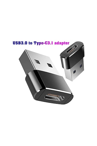 Ayrex 4429 Usb 3.0 To Type C 3.1 Şarj Data Çevirici Dönüştürücü Adaptör