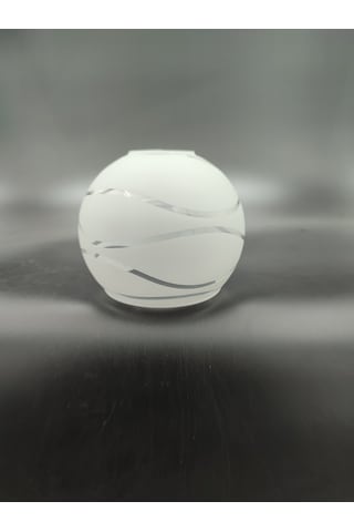 Küçük Avize Camı.suyolu,beyaz Çap:10.00cm-duy Yuvası:3.00cm E.14 Süt Beyaz