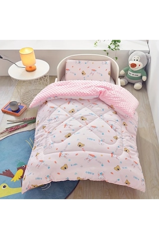 Elmpaly Bebek ve Çocuklar İçin 4 Mevsim Pamuklu Pikeste Yorgan Elegant Powder 150x120 Cm Not: Karakter Sayısı Boşluklar Dahil 78'dir Ve Tüm Gereksinimlere Uygundur.