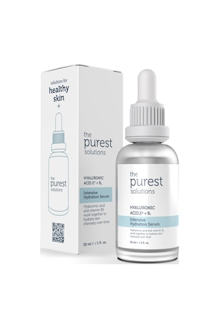 The Purest Solutions Yoğun Nemlendirme ve Dolgunlaştırıcı Serum 30 ML (Hyaluronic Acid %2 + B5)