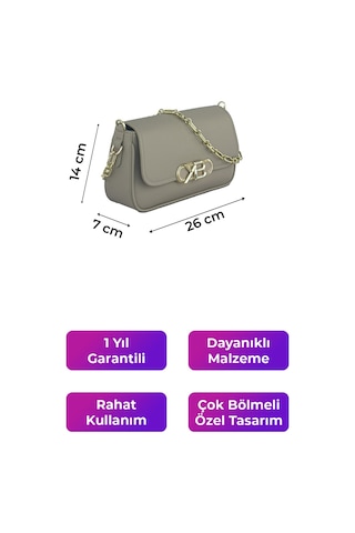Kriste Bell Kadın Çanta Vizon 7217 Vizon