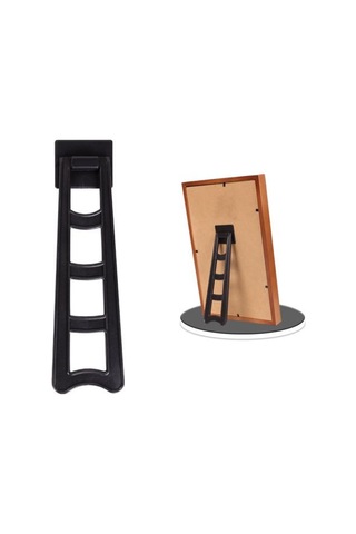 Beyaz 5 Adet Fotoğraf Çerçevesi Standı Ayarlanabilir Açı Yapışkanlı Destek Fotoğraf Ekranı Stand Braketi Arka Bacak Ayak Ofis Aksesuarı S