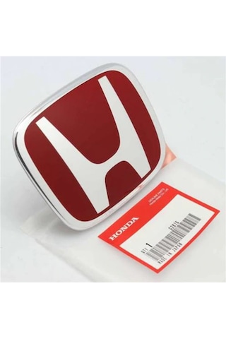 Honda Civic FD6 Kırmızı Ön Arka Logo Amblem 2006-2011
