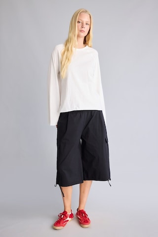 Defacto Relaxed Fit Bisiklet Yaka Reglan Uzun Kollu Basic Tişört J0621ax26wnwt32 Beyaz-wt32