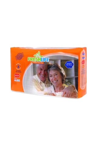Freshlife Belbantlı Tekstil Hasta Bezi Büyük Boy L 30'Lu x 8 240 Adet