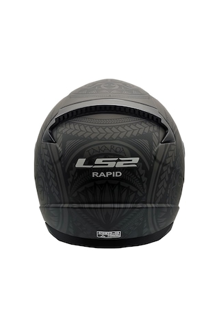 Ls2 Rapıd Takaroa Kapalı Motosiklet Kaskı Mat Siyah