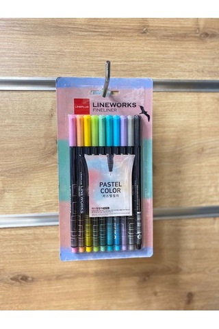 Fineliner Pastel Renk 10' Lu Kalem Seti