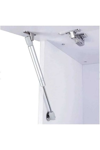 Dolap Kapak Pistonu Mutfak Dolabı Kapağı Gazlı Amortisörlü Piston 100n/27 Cm Metal Gri Tr Diğer