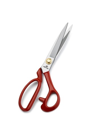 Fdm Star Fs-1084 Kırmızı Saplı Paslanmaz Çelik Somunlu Makas 8 İnç 20 Cm