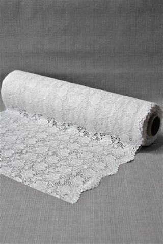 Pvc Dantel Kaymaz Raf Dolap Ve Çekmece Örtüsü - Büyük Gül 001