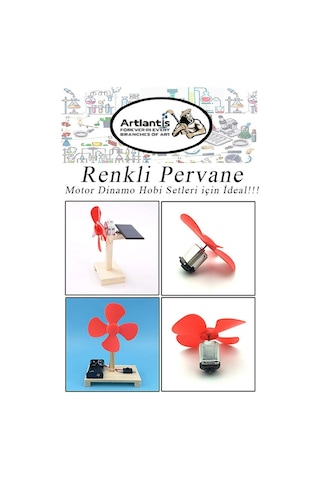 Güneş Paneli Mini Motor Ve Pervane Seti 1 Paket Güneş Paneli Solar Panel Deney Seti Anahtar Krokodil Kablo