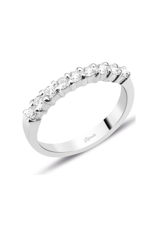 0.39 Ct Pırlanta Yarım Tur Yüzük