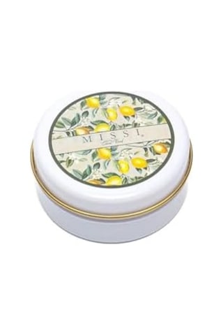 Limon Çiçeği Kokulu Vegan Teneke Mum 50 x 22