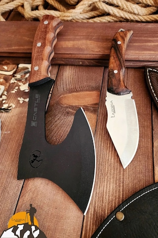 Outdoor Balta Bıçak Seti Kamp Baltası Bıçağı Nacak Budama X