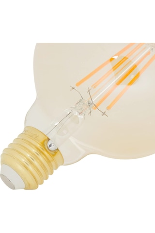 Panasonıc E27 G95 Lamba, Sarı Işık 7w 630lm 2000k Sku: Smg8690010158109 Açık Kahverengi
