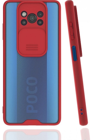 Nettech Xiaomi Poco X3 Nfc Uyumlu Platin Kamera Kızaklı Arka