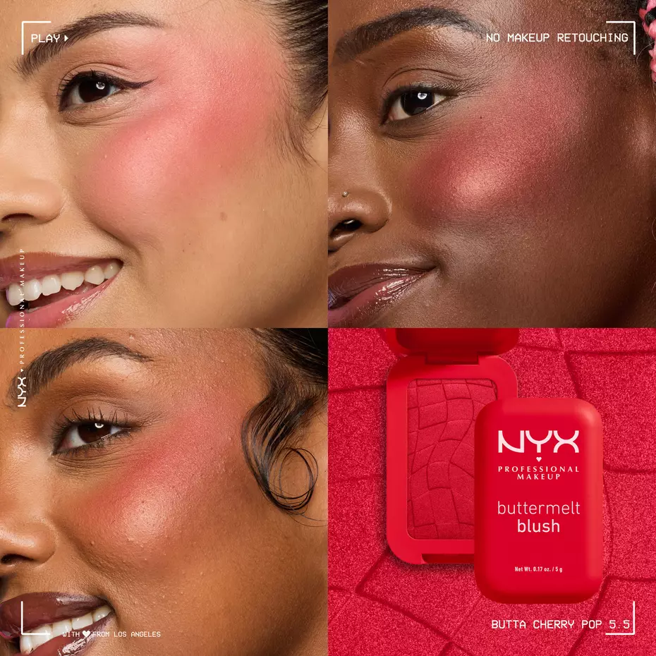 Buttermelt Blush Kremsi Pudra Allık - 5.5 Butta Cherry Pop 5.5 Cherry Pop