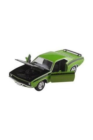 Newray 1970 Plymouth Cuda 1 25 Model Araba