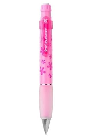 Tr Deep Doğa Serisi 0.7mm Mekanik Kurşun Kalem, Flower, Şeker Pembe Genel