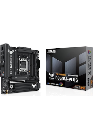 Asus Tuf Gaming B850M-PLUS AMD B850 AM5 8000 MHz (OC) DDR5 Soket AM5 mATX Anakart