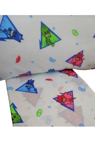 Taç Pjmask Yastık Kılıfı Hediyeli Çarşaf