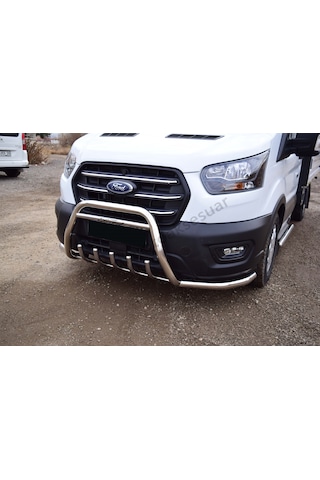 Ekiciler Ford Transit 2020 Sonrası Nemrut Bıyık Krom Ön Koruma