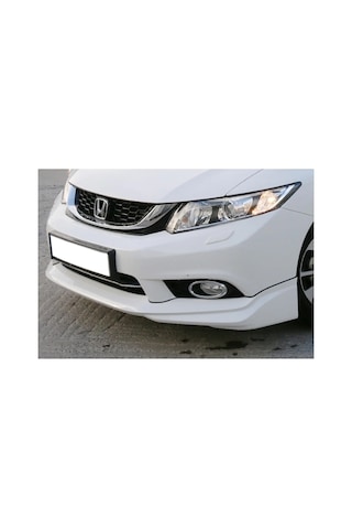 Honda Civic Fb7 Modulo Ön Ek Plastik Siyah Karlık-ön-ek-bodykit 2012 2013 2014 2015 2016