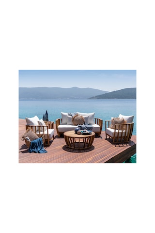 Bled İkili Kanepe 88x187x69 Cm Bej