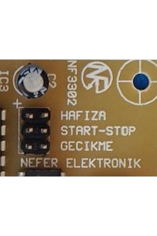 Nefer Nf3302 En Ekonomik - Telefonla Uzaktan Pompa Kontrol Kartı