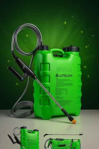 Şarjlı Ilaçlama Sisleme 16 Lt Elektrikli Type-c Mht043 Ağaç Dal Bağ Bahçe