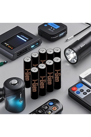 I-gen A173 80'li Paket Ultra Alkalin Pil 40 Adet Lr03 1.5v Aaa İnce Kalem Pil + 40 Adet Lr6 1.5v Aa Kalem Pil