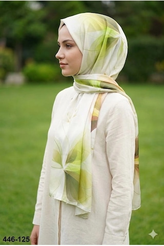 Buqle Dijital Desenli Soft Şal 446-125 Çok Renkli