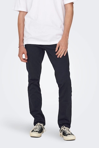 Only & Sons Erkek Pantolon 22027773 Koyu Lacıvert Koyu Lacivert