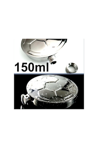 Omeniv Futbol Topu 150ml 304 Çelik Matara Outdoor Kamp Termos