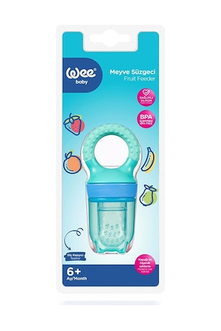 Wee Baby 207 Meyve Süzgeci Mavi 3 Adet