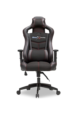 Meltem Kids Gaming Siyah-kırmızı Keten Oyuncu Koltuğu
