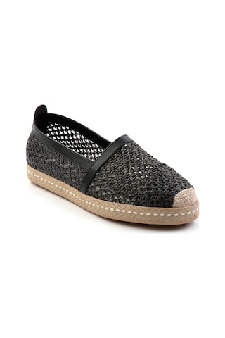 Bambi Siyah Kadın Espadril K01117090316 Siyah