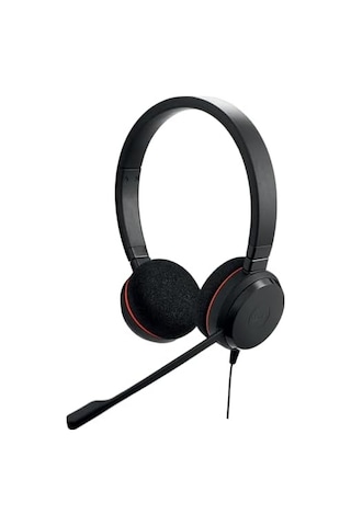 Evolve 20 Stereo Kulaklık - Pasif Gürültü Önleyici Voıp Softphone İçin Microsoft Sertifikalı Kulaklık - Usb-c/a - Siyah