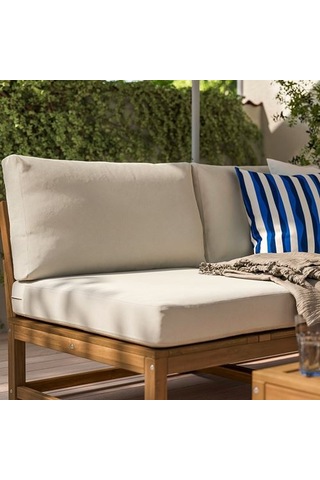Ikea Nämmarö Bahçe Koltuğu Oturma Bölmesi, Açık Kahverengi, 81x81 Cm