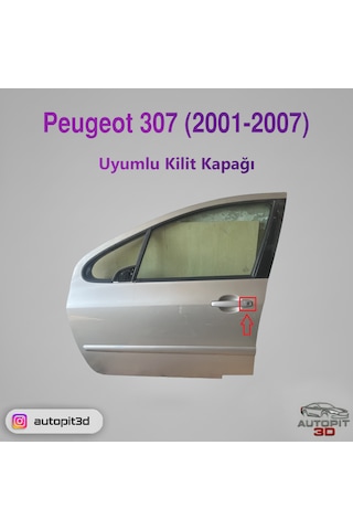 Peugeot 307 2001 2007 Uyumlu Kapı Kilit Kapağı