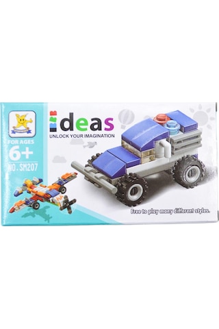 Kızılkaya İdeas Lego Araçlar 2in1 06 33 Parça Sm207b-06 Gko