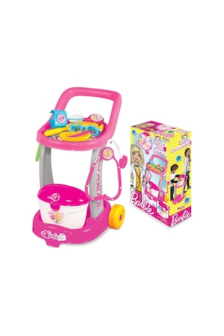01987 Barbie Doktor Servis Arabası Standart