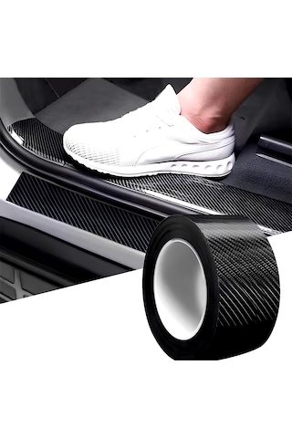 6d Kapı Eşiği Bagaj Altı Kapı Direği Şerit Folyo Boyut10cmx3metre