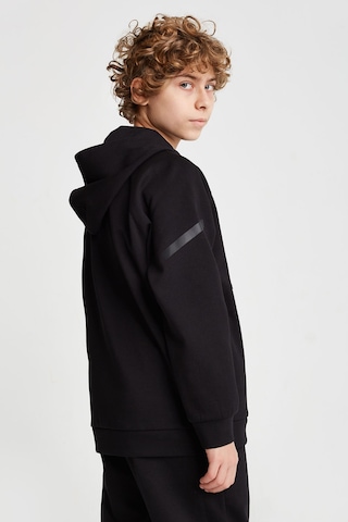 Lescon Çocuk Fermuarlı Kapüşonlu Sweatshirt 25n-3101 Siyah