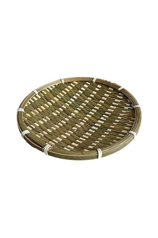 Pazly Tepsisi Suntek Sepet Parti Için Cm Bambu Bahçe 22 Hm Yeşil