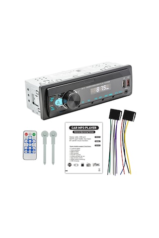 Ximistore9 12v Araba Mp3 Çalar: Bluetooth免提, Fm Radyo, Renkli Işık, Usb/tf Destekli Oto Ses Sistemi M-11