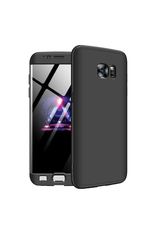 Samsung Galaxy Uyumlu S7 Edge Kilif 3 Parçali 360 Tam Korumali Gkk Kapak 393154175